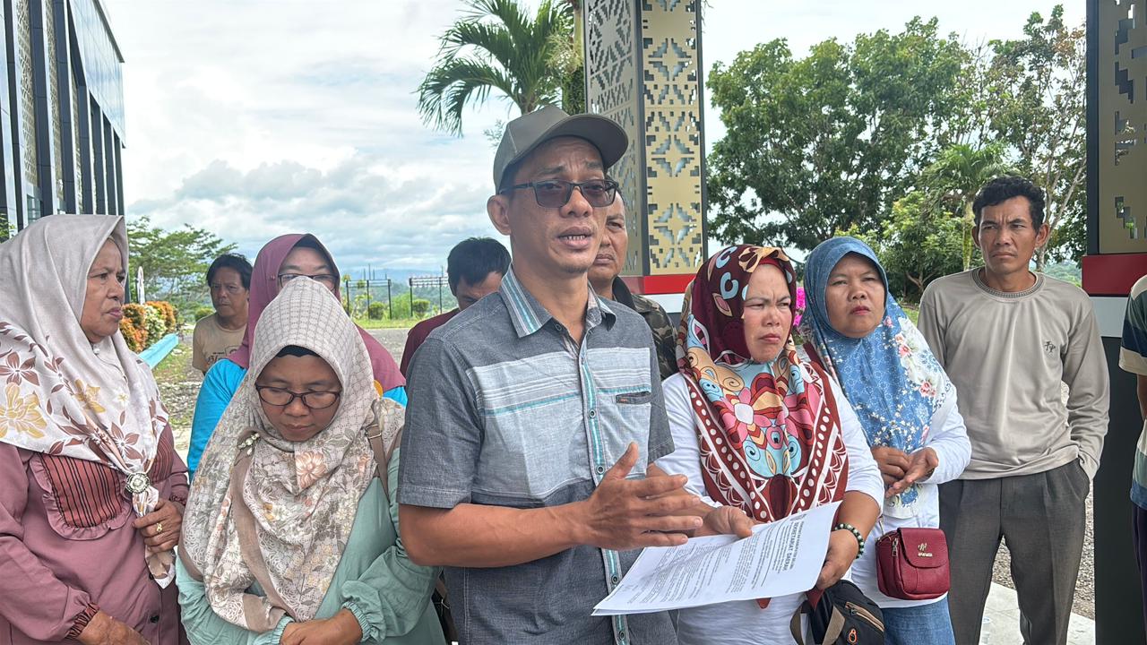 FPB Desa Lunjuk Gelar Aksi di Kantor Bupati Seluma Tuntut Pembebasan Lahan di HGU PT SIL