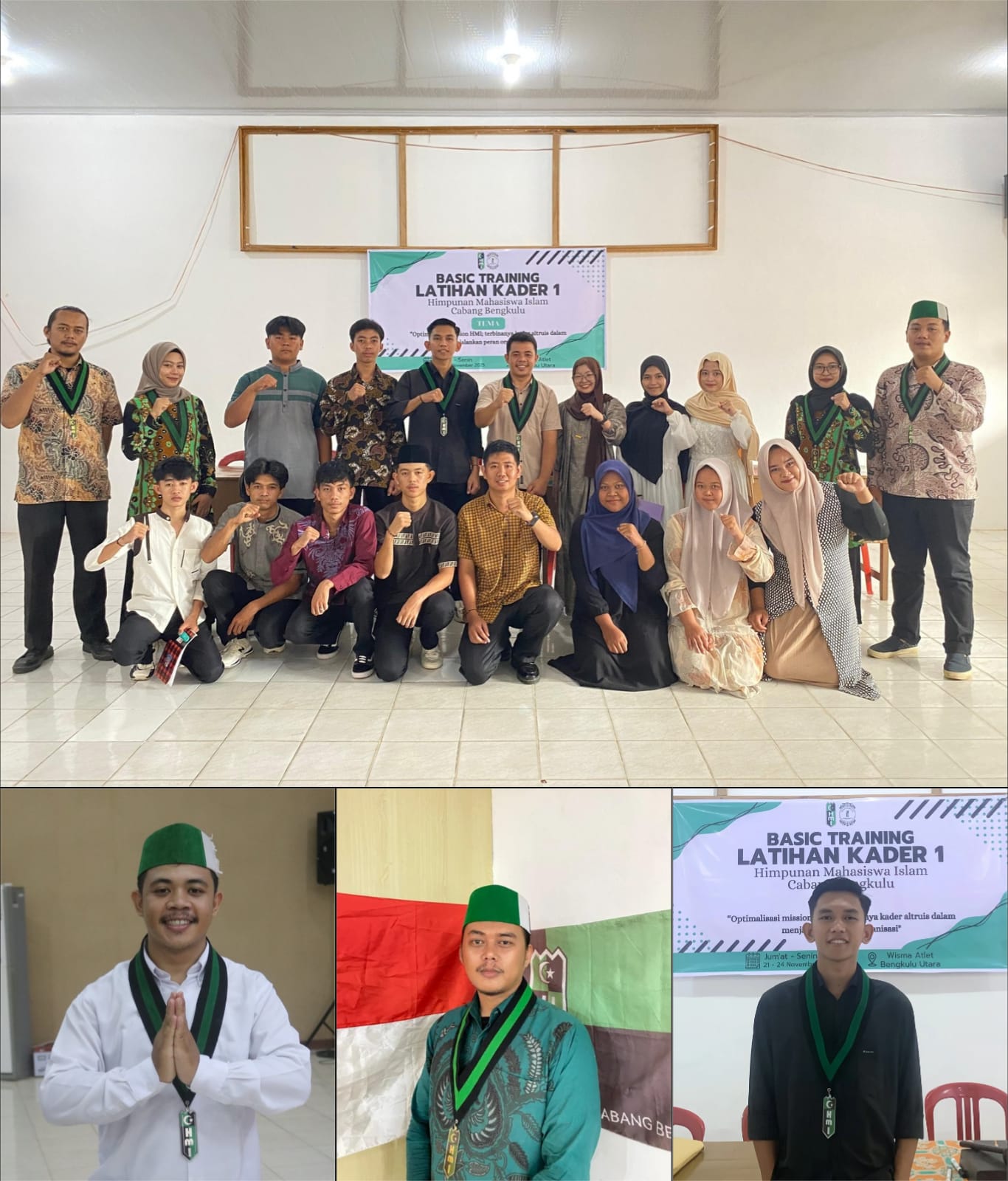 Latihan Kader 1 HMI Universitas Ratu Samban: Sejarah Baru Bagi Pembangunan Daerah Bengkulu Utara