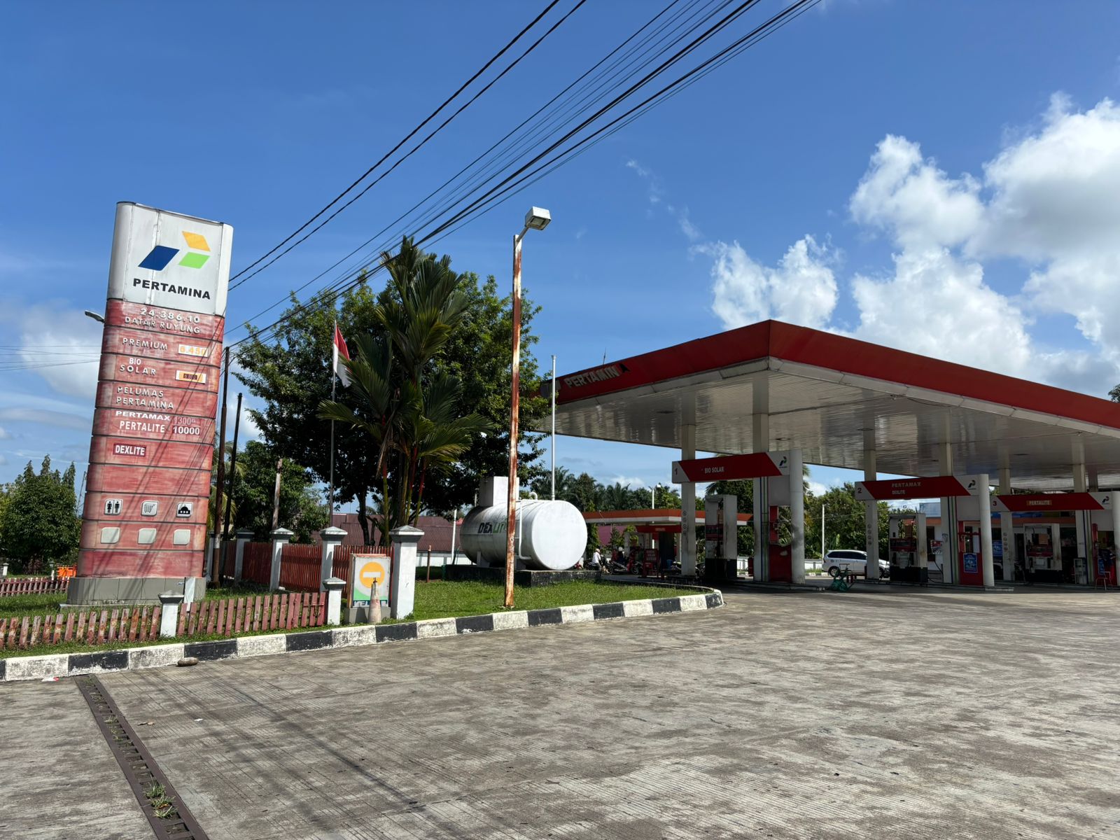SPBU Datar Ruyung Kembali Normal, Antrean Panjang Tak Lagi Terjadi