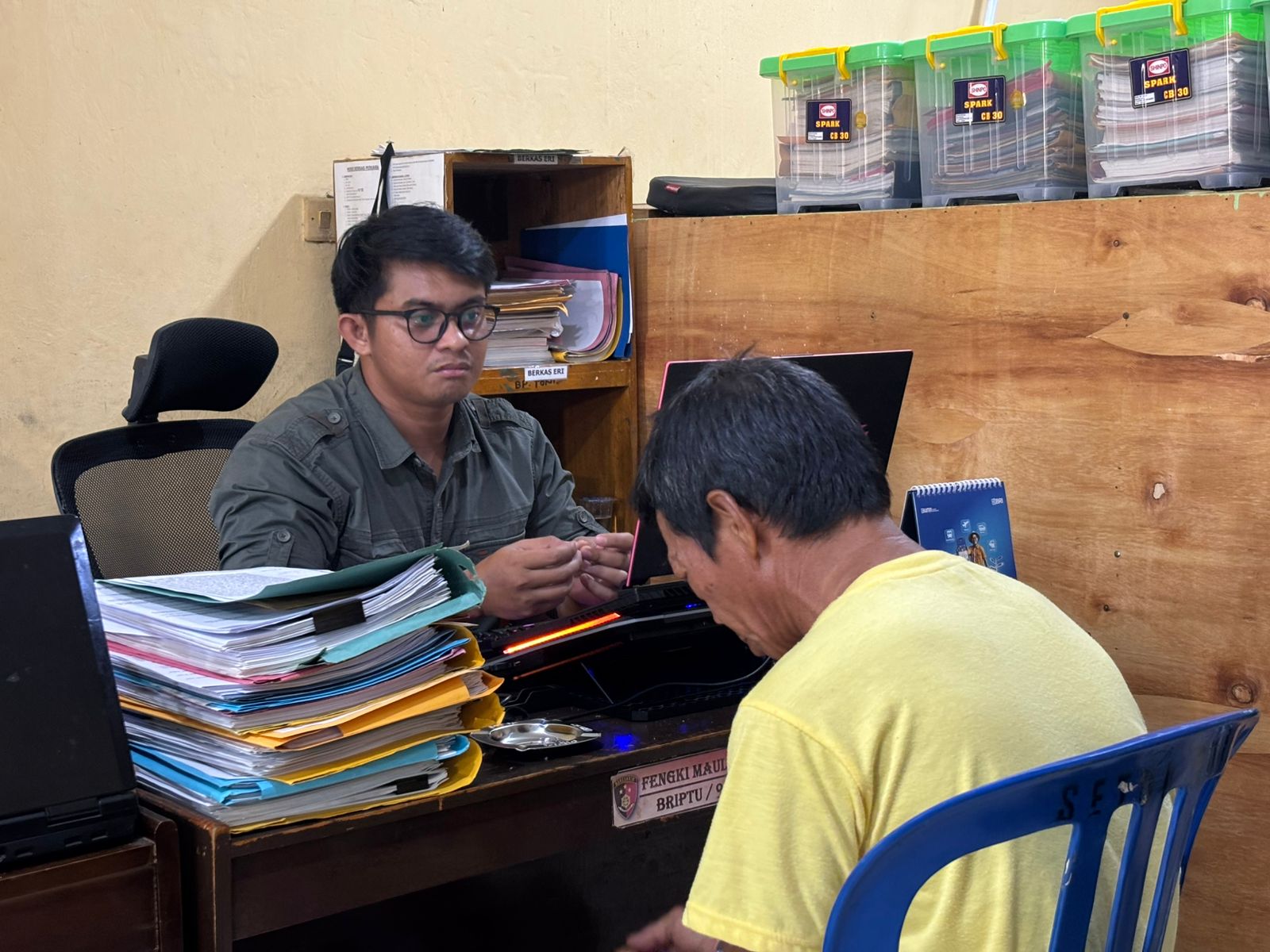 Kades Tanjung Karet Ditusuk Warga Saat Perjalanan, Pelaku Langsung Serahkan Diri