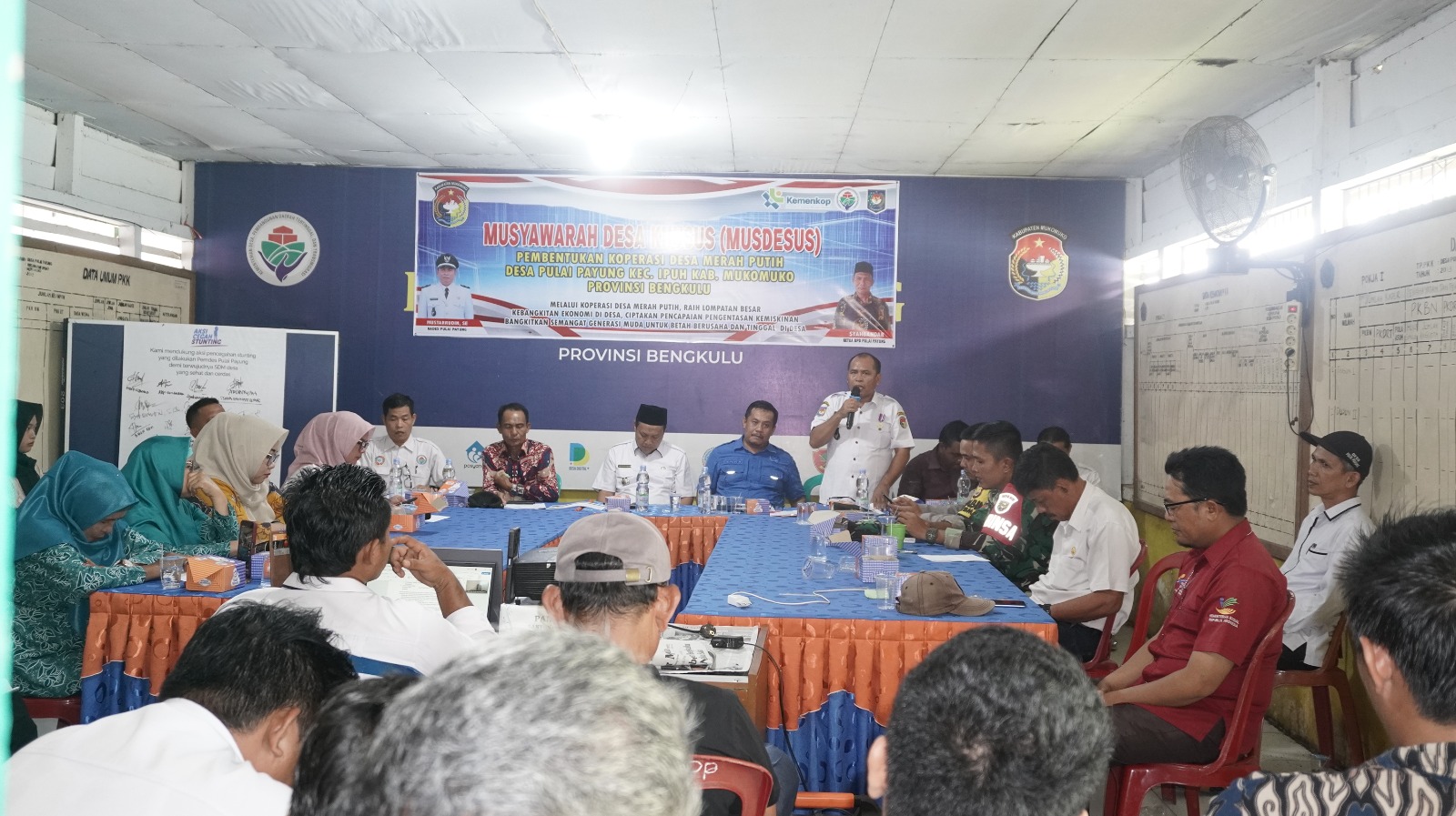 Koperasi Merah Putih Desa Pulai Payung Siap Melaju, Warga Sambut Antusias