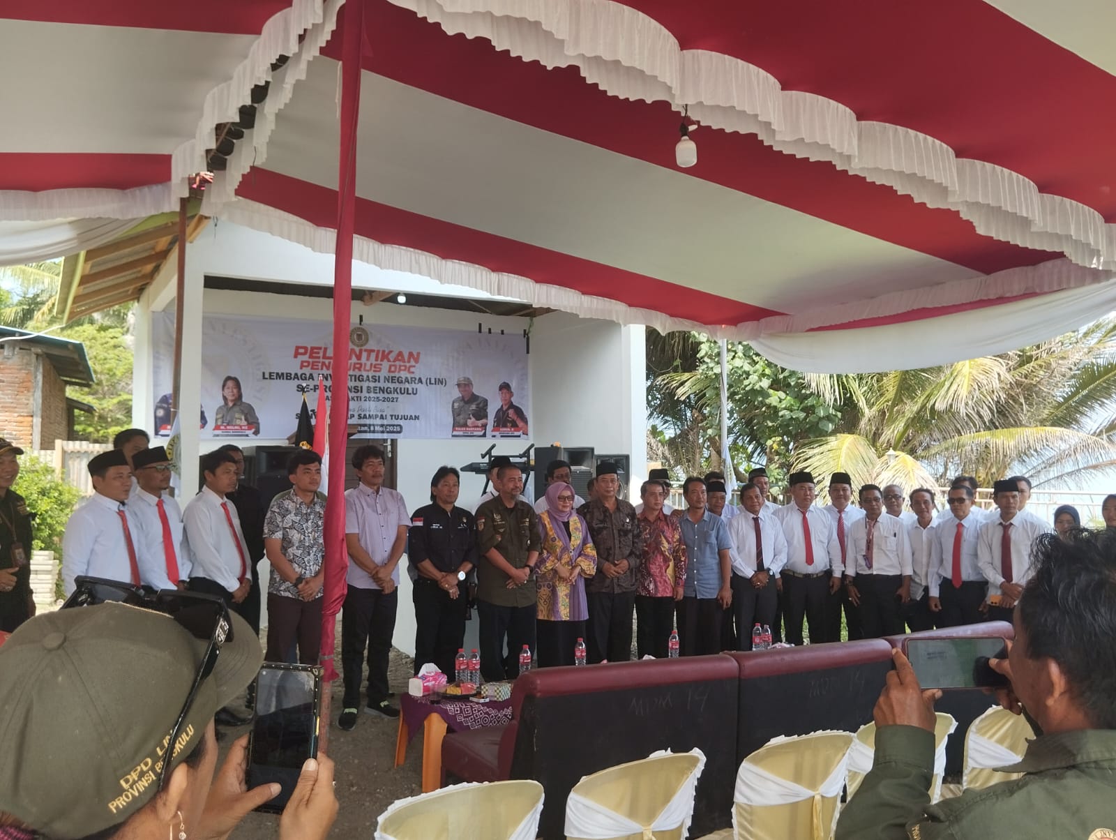 DPD dan DPC LIN se-Provinsi Bengkulu Resmi Dilantik, Tegaskan Komitmen Untuk Membantu Pemerintah Provinsi Bengkulu Dalam Bentuk Pengawasan
