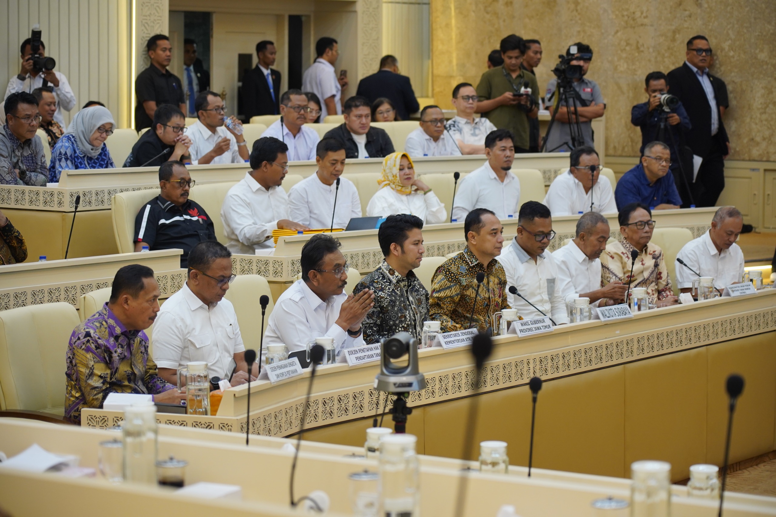 Bahas Penyelesaian Sengketa Tanah di Surabaya dengan Komisi II DPR RI, Sekjen Kementerian ATR/BPN: Kami Pastikan Penyelesaiannya secara Objektif