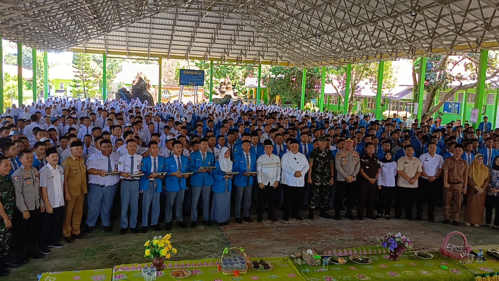 Program Makan Bergizi Gratis Telah Berjalan di Beberapa Sekolah Bengkulu Selatan, Ribuan Siswa Jadi Penerima