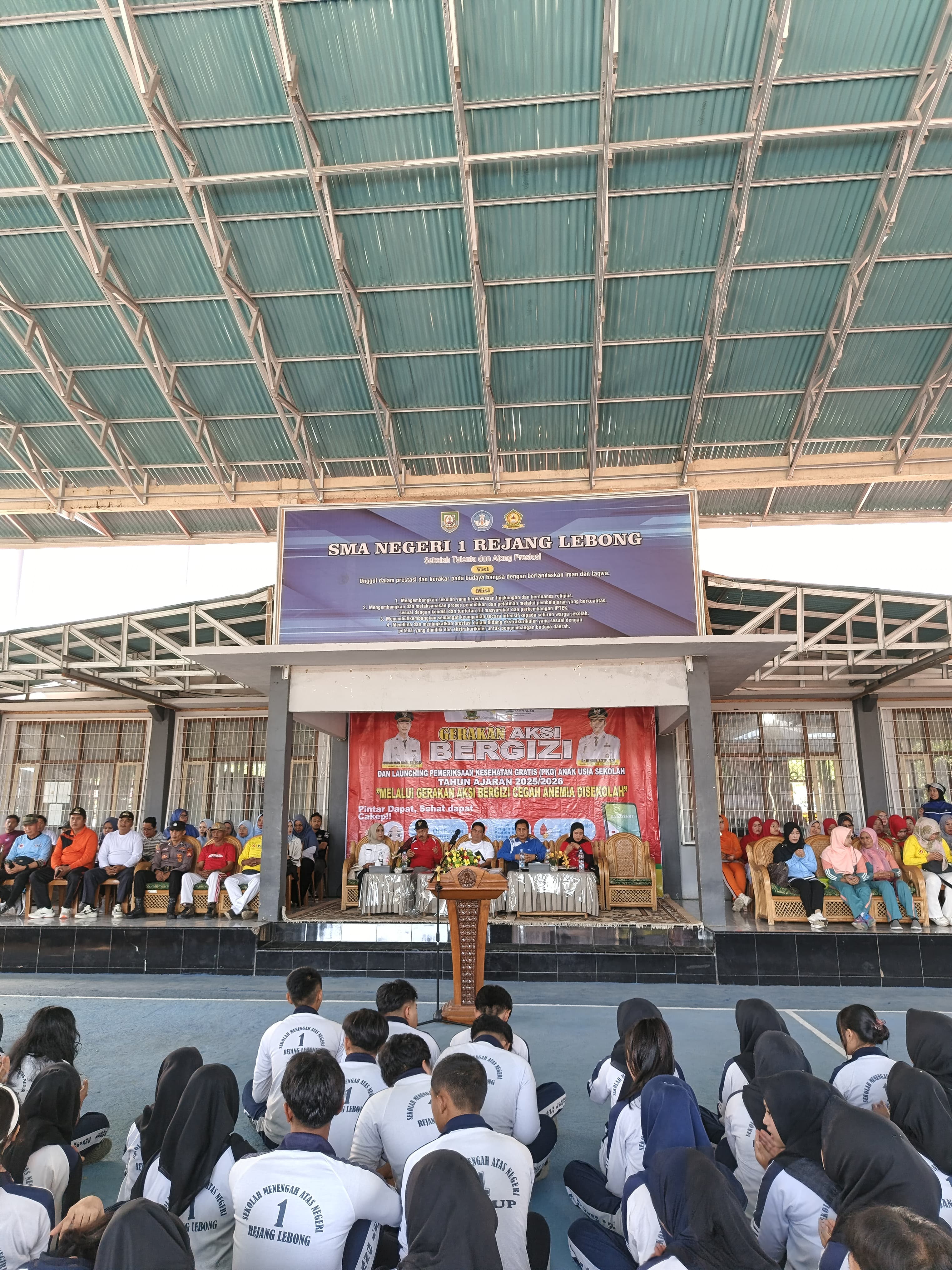 Pemkab Rejang Lebong Genjot Pemeriksaan Kesehatan Gratis Lewat Aksi Bergizi, Wabup Tekankan Pentingnya Hidup Sehat Sejak Dini