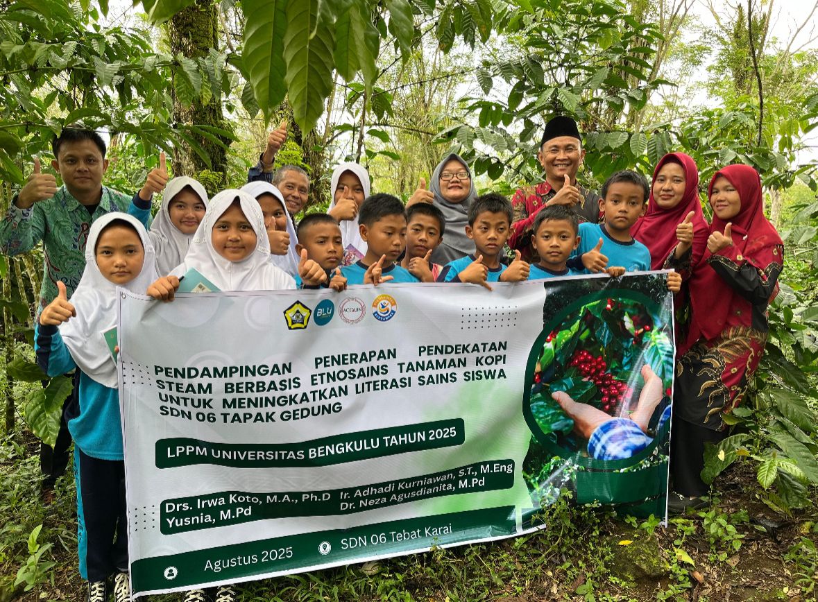 Dosen Universitas Bengkulu Terapkan Pembelajaran STEAM Berbasis Etnosains Tanaman Kopi di Kepahiang