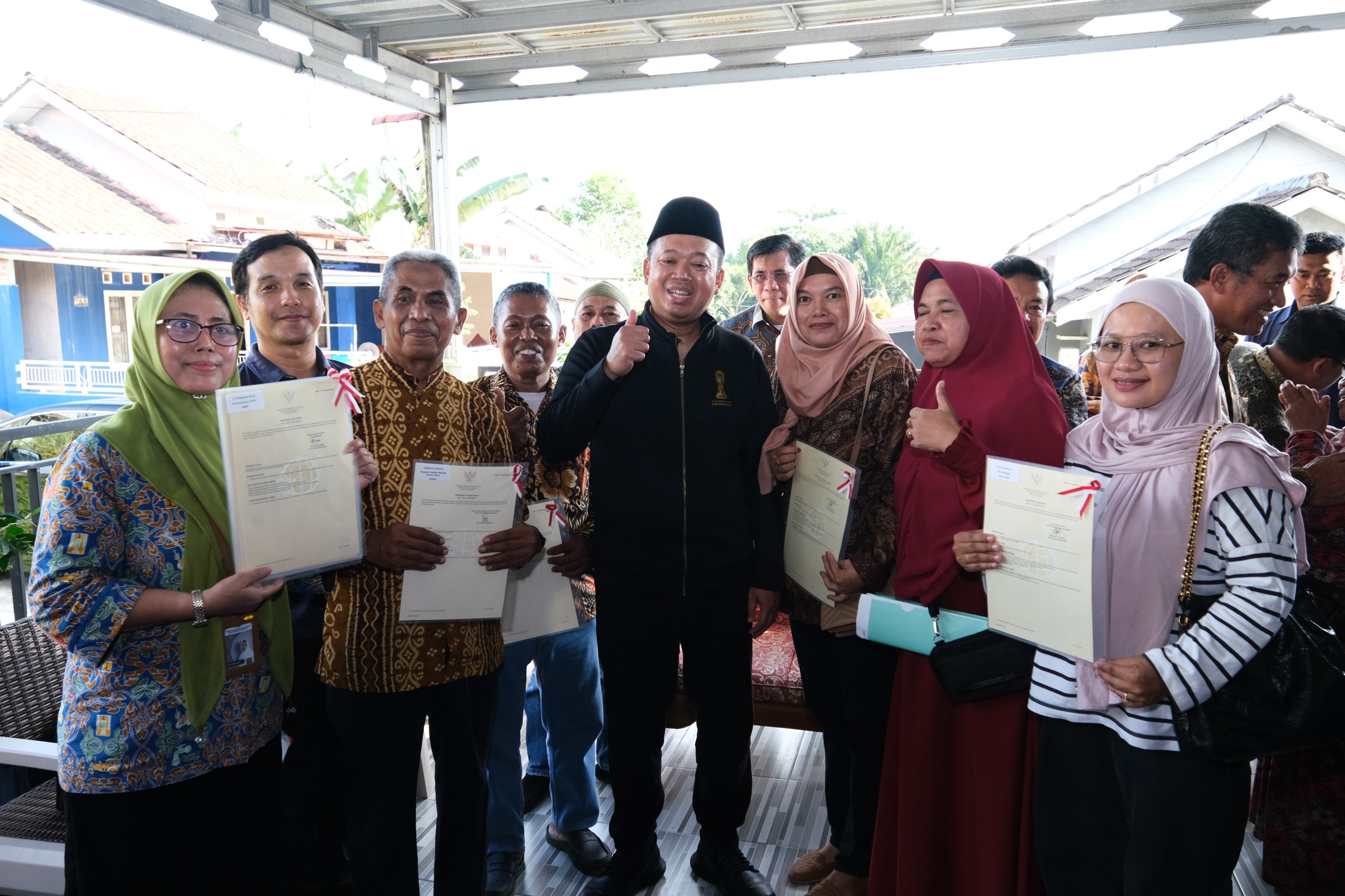 Setahun, Menteri Nusron Redistribusi 195.734 Bidang Tanah untuk 39.556 KK