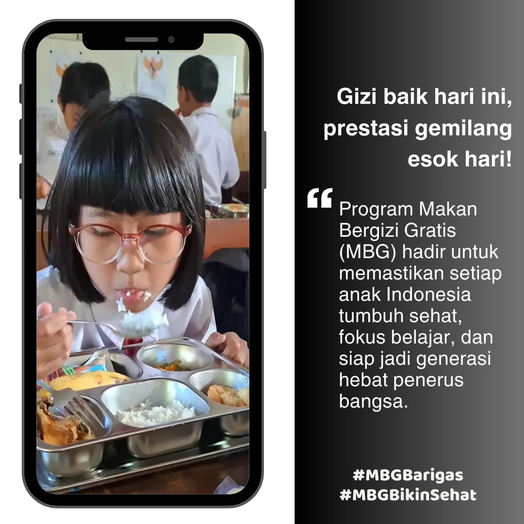 MASA DEPAN BANGSA DITENTUKAN DARI ISI PIRING HARI INI , SUDAH SIAP PEDULI?