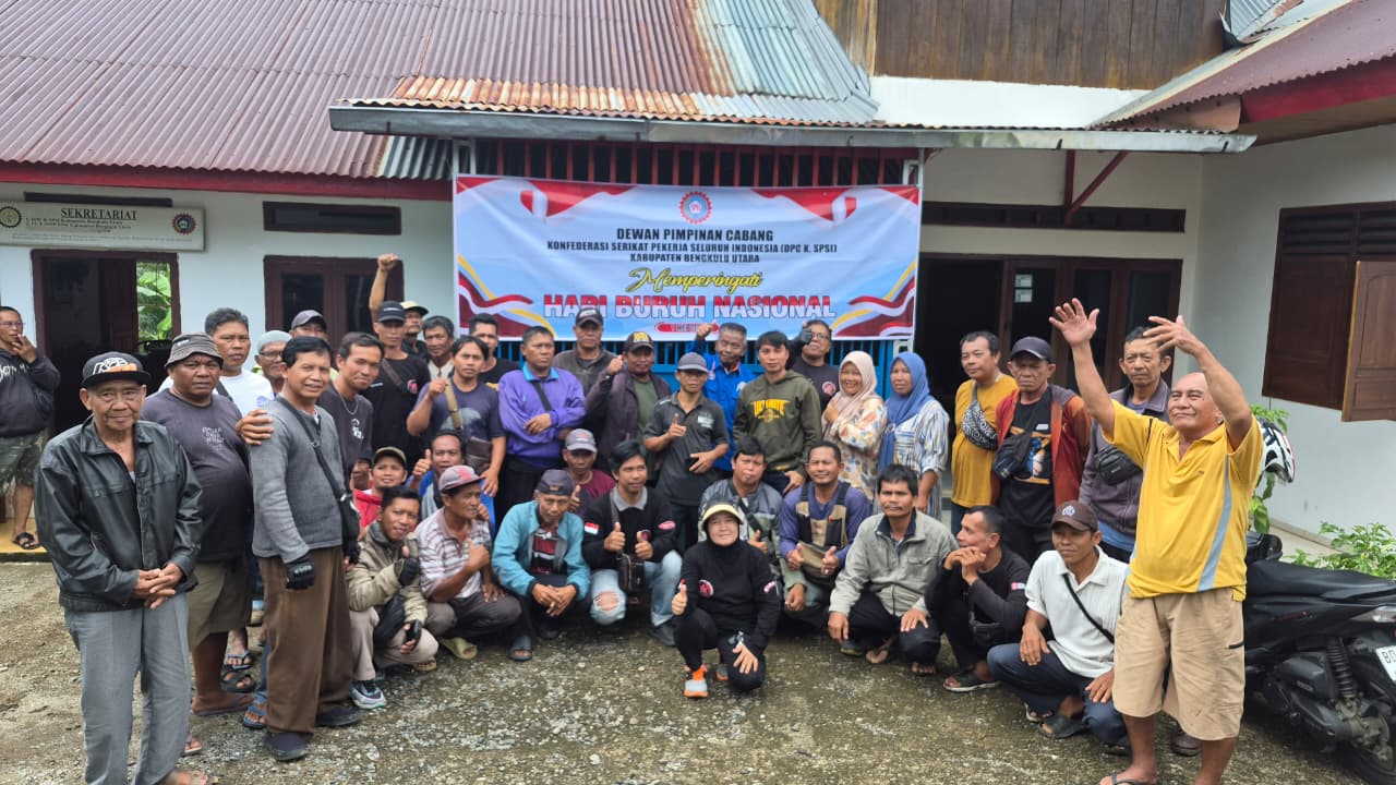 May Day 2026 di Bengkulu Utara: KSPSI Pilih Aksi Nyata, Salurkan Bansos Untuk Perkuat Solidaritas Buru
