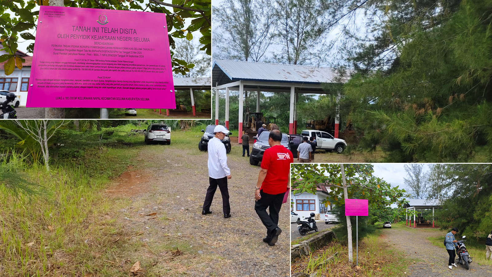 Di Hari Jadi ke-22 Kabupaten Seluma, Kejaksaan Sita 55 Hektare Lahan Perkantoran Pemkab Seluma